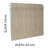 Faux Grasscloth Striped Non-woven Roll-1260520901