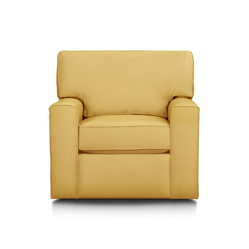 Leigh 36.5" Upholstered Chair, Bayou Sunshine Canvas
