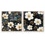 Ezio - Ensemble de 2 collages carrés floraux-101843371-101843368