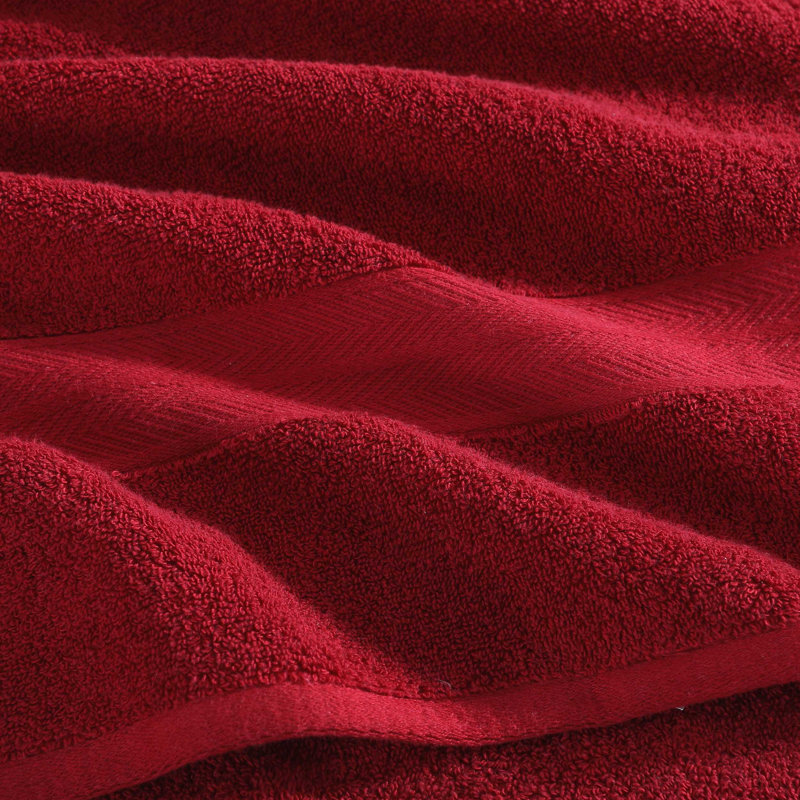 Ensemble de serviettes 6 pièces Tommy Hilfiger, Rouge
