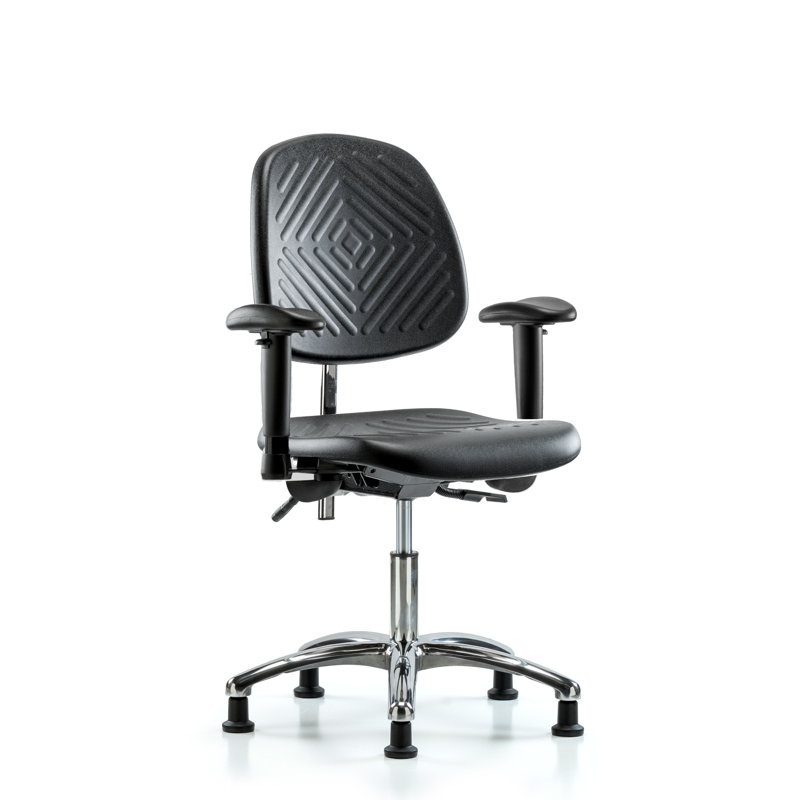 Chaise de chambre propre Lauren, Patins, Non inclus, Réglable