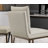 Flaux Leather Upholstered Metal Dining Chairs-1617810804-1617810803