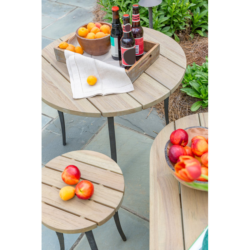 Peak Season Side Table, 20.08" W x 40.16" L x 15.16" H