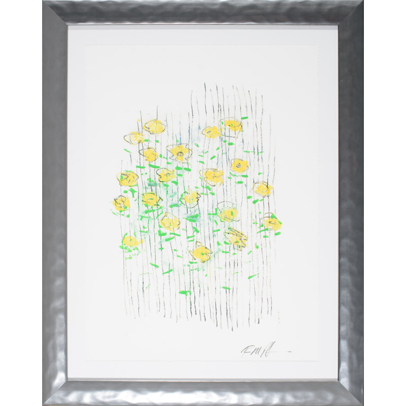 Flowers From The Garden 1 Print by Robert Robinson