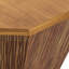 Table basse 31,5 "octogonale en bois d'hévéa-106340867