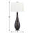 Amalfi 35" Dark Grey with Golden Dots Table Lamp