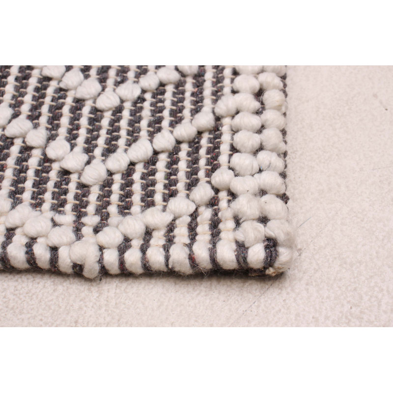 Soomin Wool Geometric Indoor Rug
