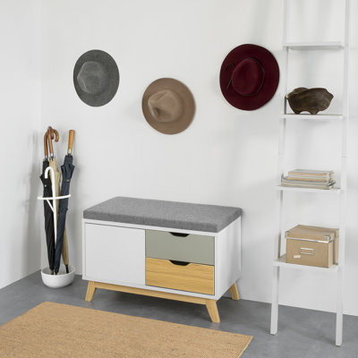Rudden Upholstered Storage Bench