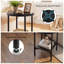 Side Table Modern Round End Table With Top & Bottom Storage Shelf-1299504793-1299504798