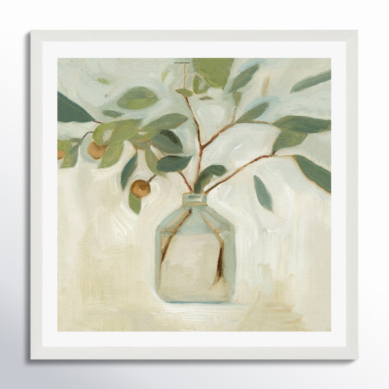 Neutral Arrangement I, White, 12"H x 18"W
