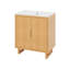 Ensemble de meuble-lavabo 30 po avec lavabo, armoire de rangement moderne pour salle de bain-447997350