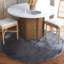 Tapis gris ardoise touffeté à la main Cimah-941089894