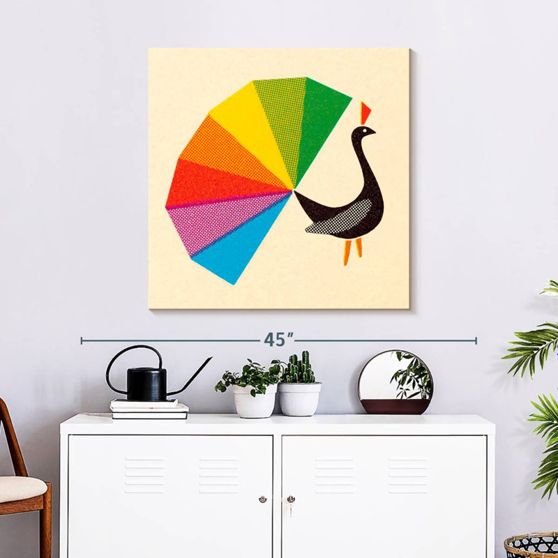 Brampt Rainbow Tail Peacock