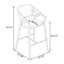 Chaise d'appoint noire (dossier de 6)-784721583