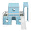 Lit mezzanine double avec tour-1181027166