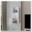Armoire murale blanche avec une porte-1313176009