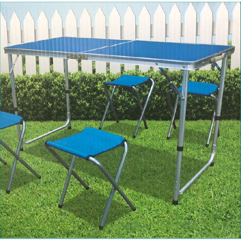Thor 4 - Person Patio Dining Set with Rectangular Table