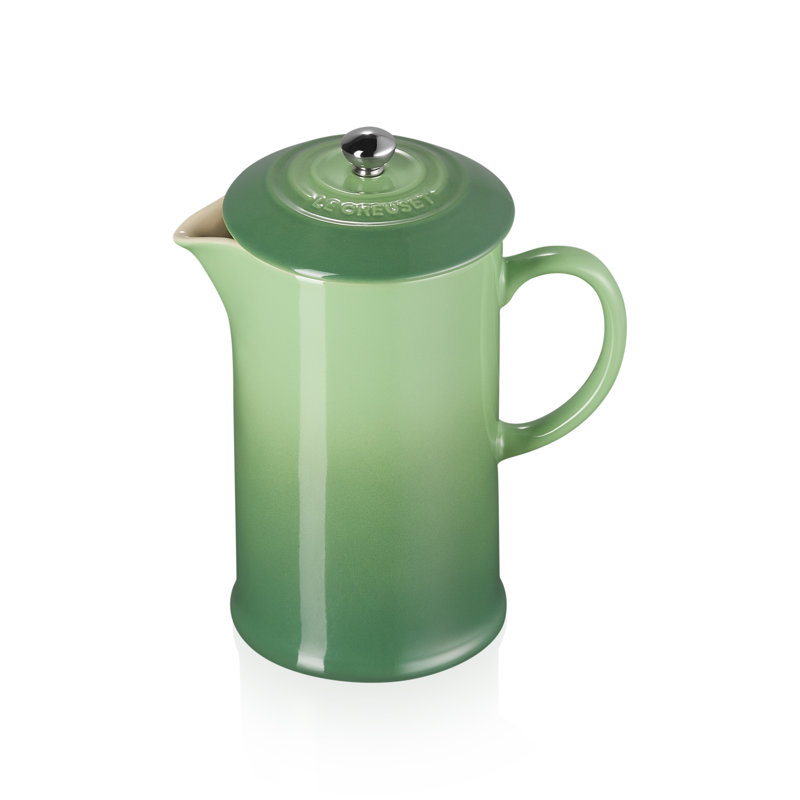 Le Creuset Stoneware Cafetiere with Metal Press, Bamboo