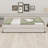 Upholstered Platform Bed With USB And Trundle Bed-950120466