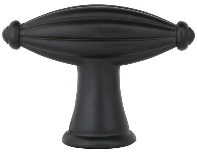 Tuscany Oversized 1 1/4" Length Novelty Knob, 1.75", Flat Black Bronze Patina