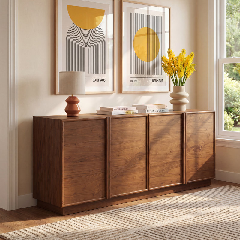 Collins 72" Sideboard In Natural Walnut