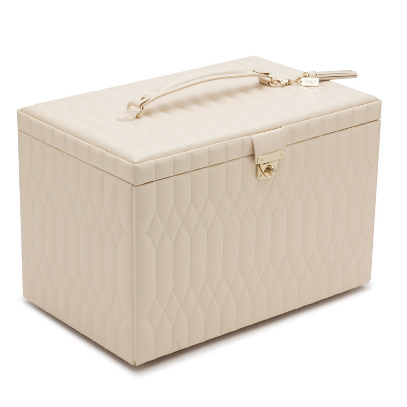 Caroline Leather Jewelry Box