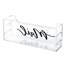 Hube Acrylic Mail Desk Organiser