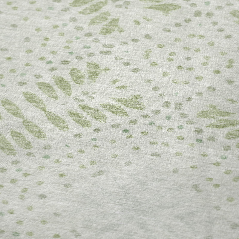 Jeté floral Sherpa ASB778 Addison, Aloès