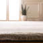 Bently Wool Striped Area Rug in Fawn/Beige-11102474