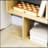 HOMCOM 75.5"H Bookcase 6 Shelf S-Shaped Bookshelf Wooden Storage Display Stand Shelf Organizer Free Standing Oak