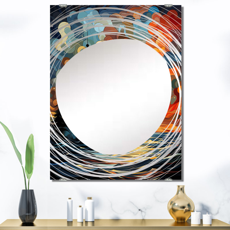 Adhamh - Miroir mural phares, 40 po x 30 po