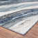 Alayaa Abstract Blue Area Rug