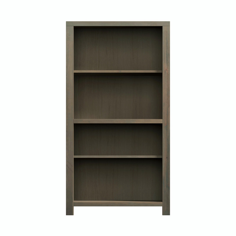 Columbia Bookcase, (4 Shelves) 60"H x 32"W x 10"D, Brown