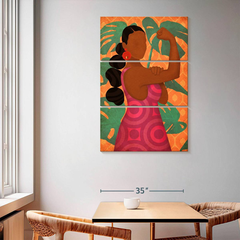 Leisha Boho Pin-Up Beauty, H 65 po x l 42 po
