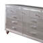 Commode double 9 tiroirs l 62 po
