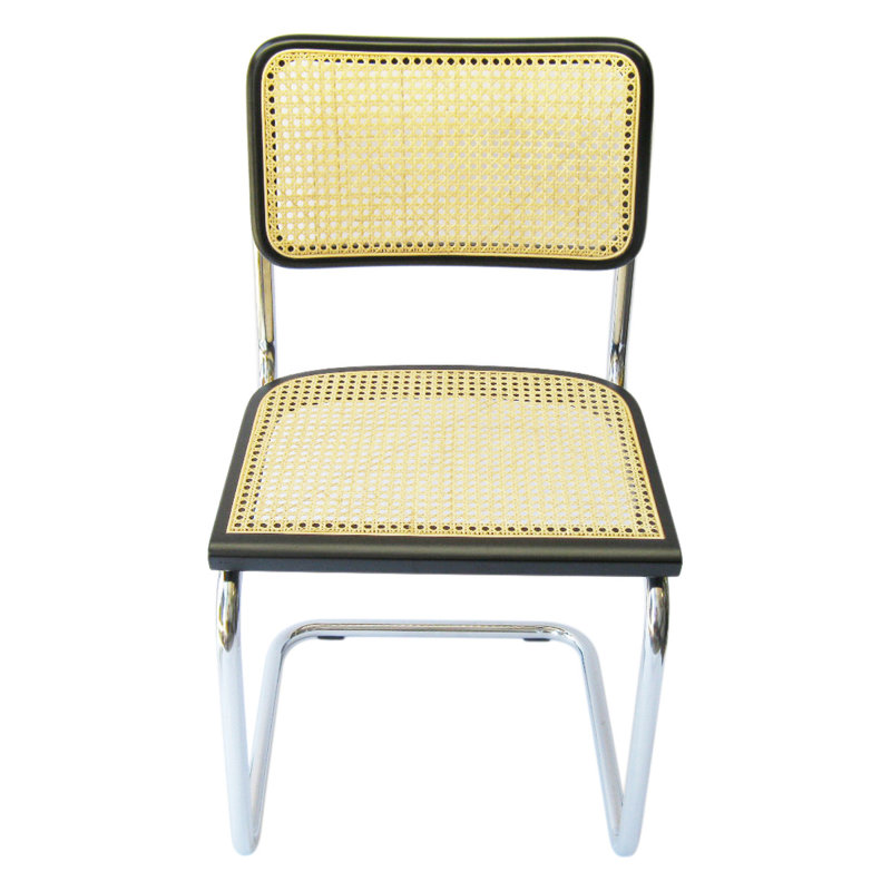 Chaise d'appoint Cesca Cane, Noir