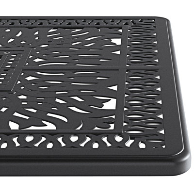 Table de salle à manger en aluminium