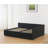 Full Size Daybed With Storage Drawers Upholstered Corner Bed With L Shaped Headboard Velvet Daybed Frame For Living Room Guest Room