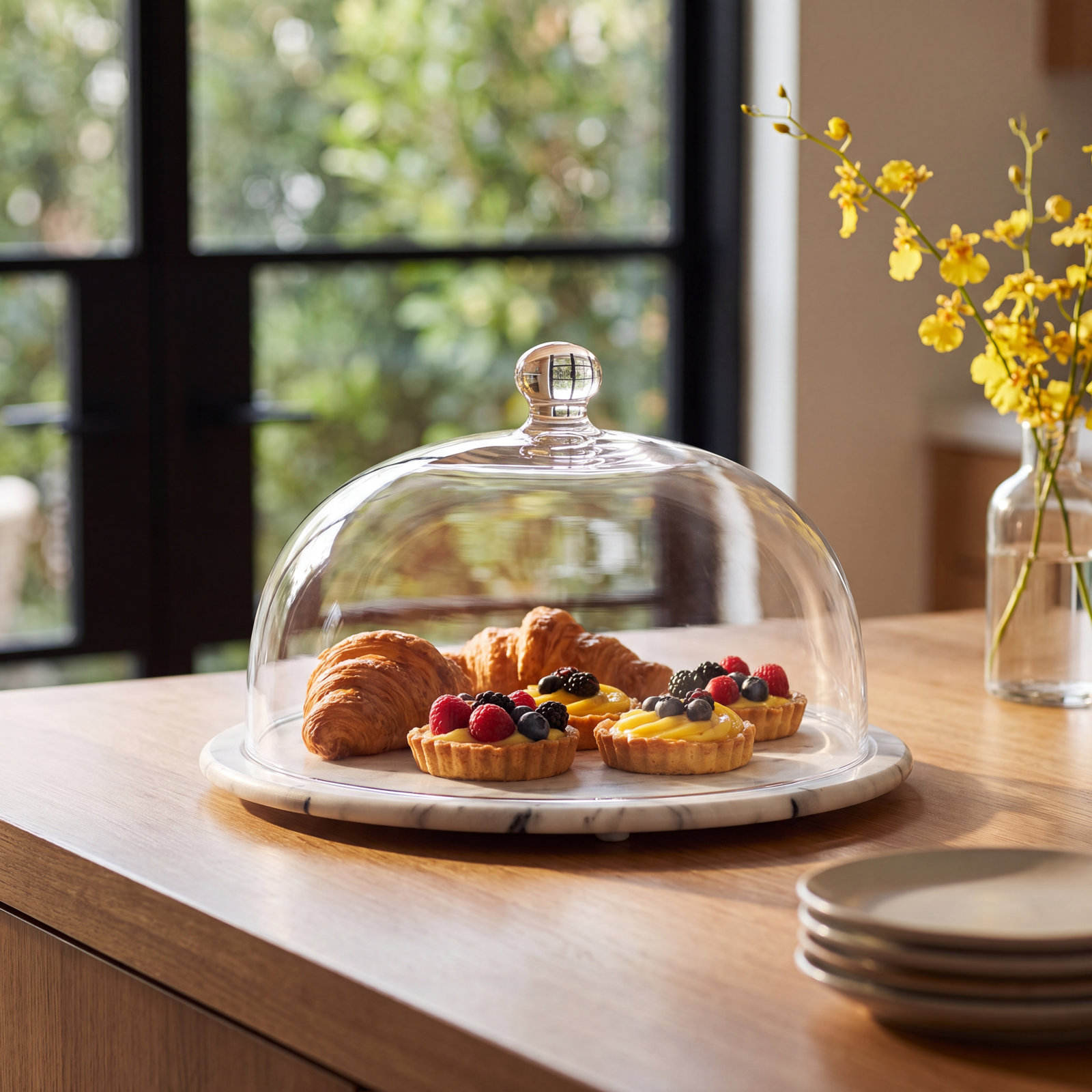 La Cucina Marble Cake Stand
