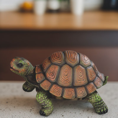 11.75"W Tortoise Figurine