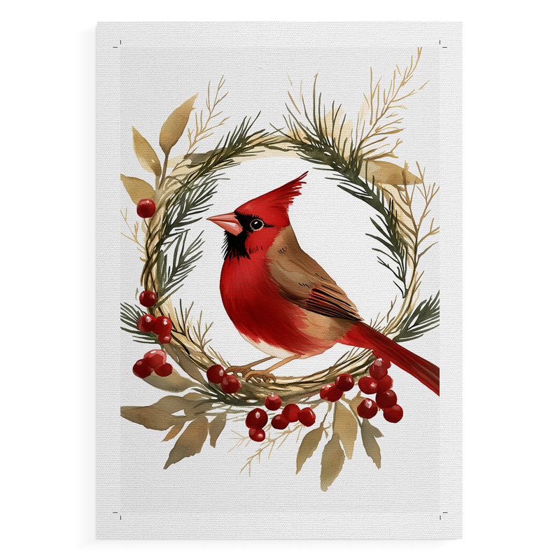 Art des Fêtes de Noël - impression sur toile seulement - non encadrée, H 36 po x l 24 po