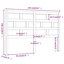 Macintyre Solid Wood Headboard-1213430017-1227060142