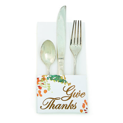 Argentino Disposable Paper Thanksgiving Serving Utensil