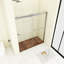 Porte de douche coulissante simple 60 po x 74 po-94286303