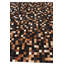 Tapis brun chocolat Jed