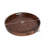Arooj Round Solid Walnut Serving Tray-1773412414