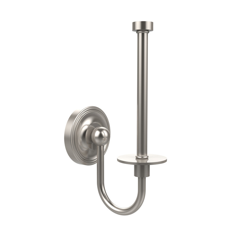 Porte-papier droit debout Gober, Nickel satiné