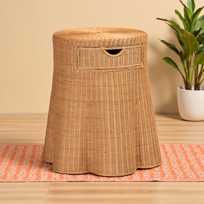 Console en rotin Harrell