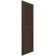 True Fit PVC Two Equal Louver Shutters