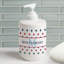 Distributeur de savon en céramique personnalisé US Stars avec nom et initiale 7 po - Pompe à savon patriotique pour salle de bain et cuisine, distributeur de lotion Americana Star Design, décor personnalisé pour la maison États-Unis-129355334
